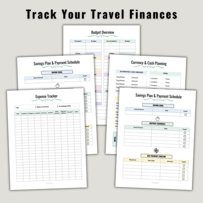 Ultimate Travel Planner | Printable & Fillable